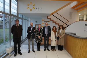 Visita de la SXU y GAIN al CITIC de la UDC