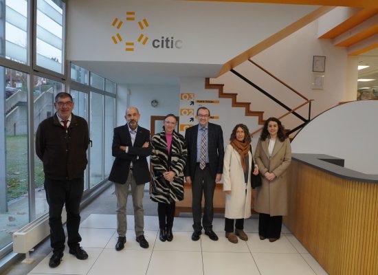 Visita de la SXU y GAIN al CITIC de la UDC